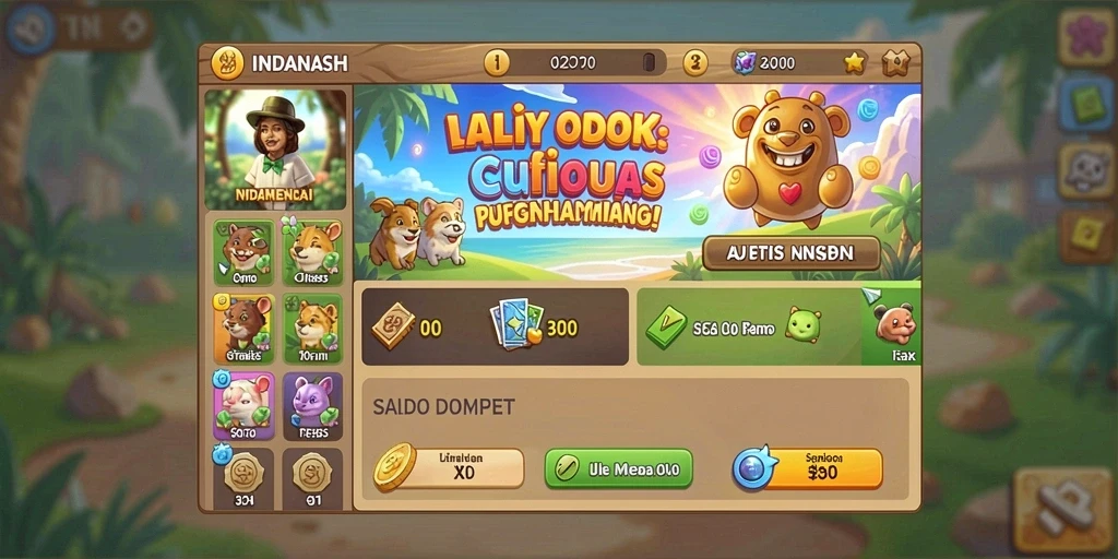 hokigame - Bersosialisasi dengan teman-teman di dalam game.
